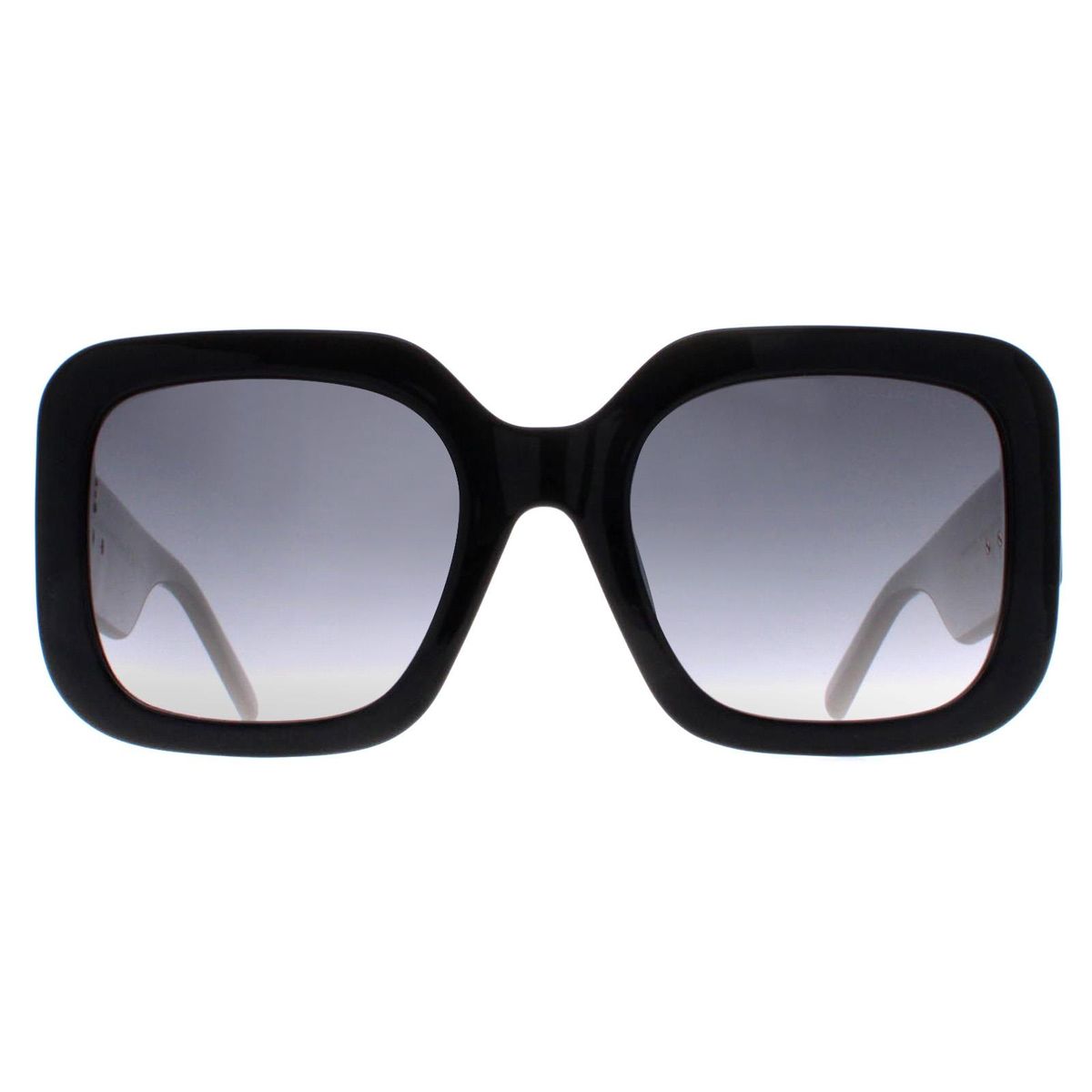 Markante quadratische Sonnenbrille mit Verlaufsgläsern