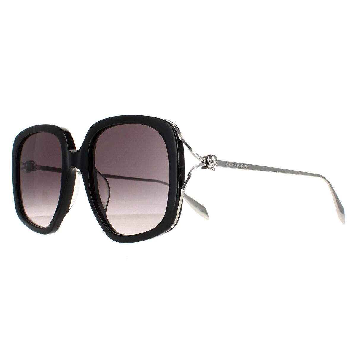 Quadratische Sonnenbrille mit Verlaufsgläsern