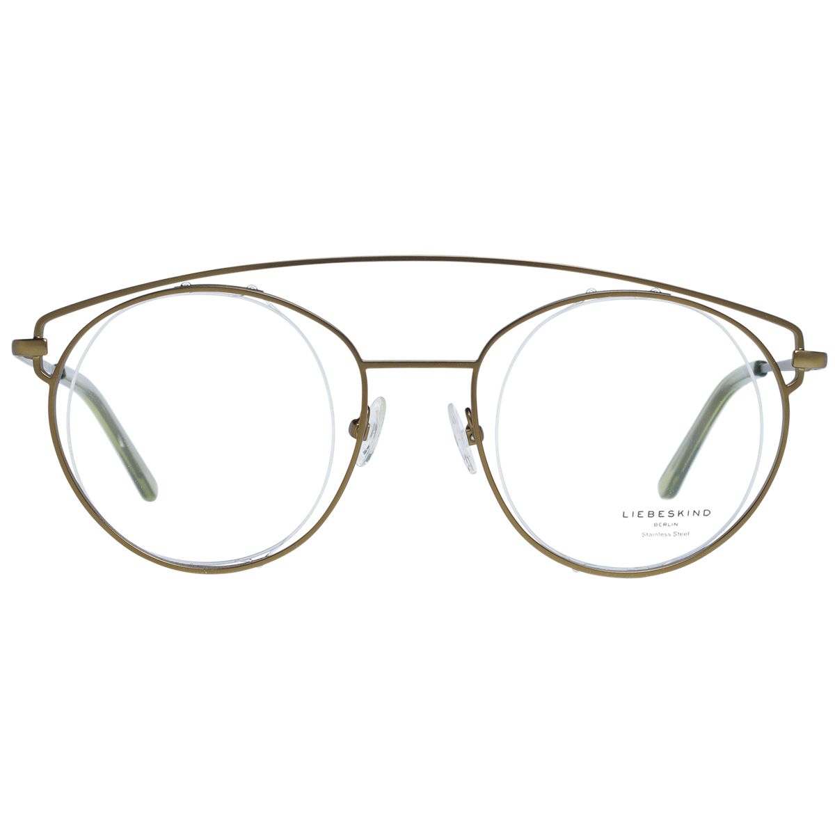 Runde Brille mit Doppelsteg
