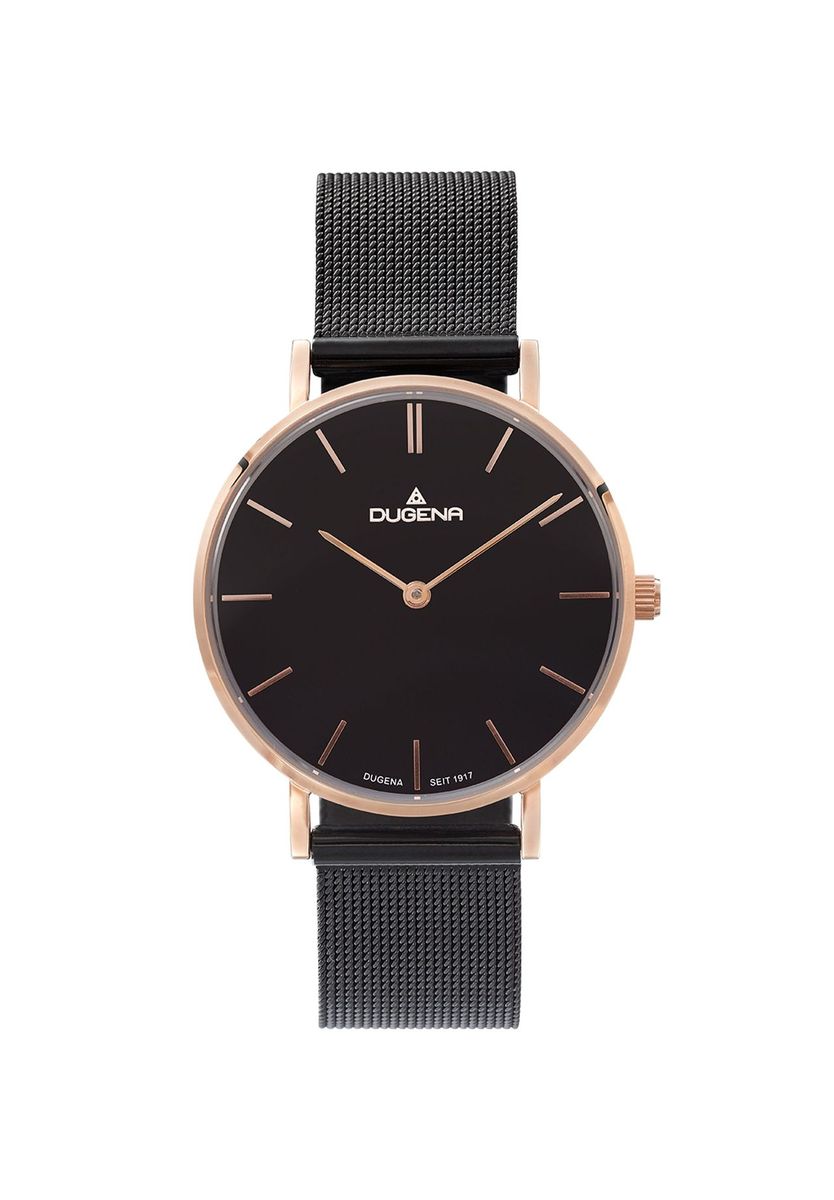 Minimalistische Armbanduhr in Roségold