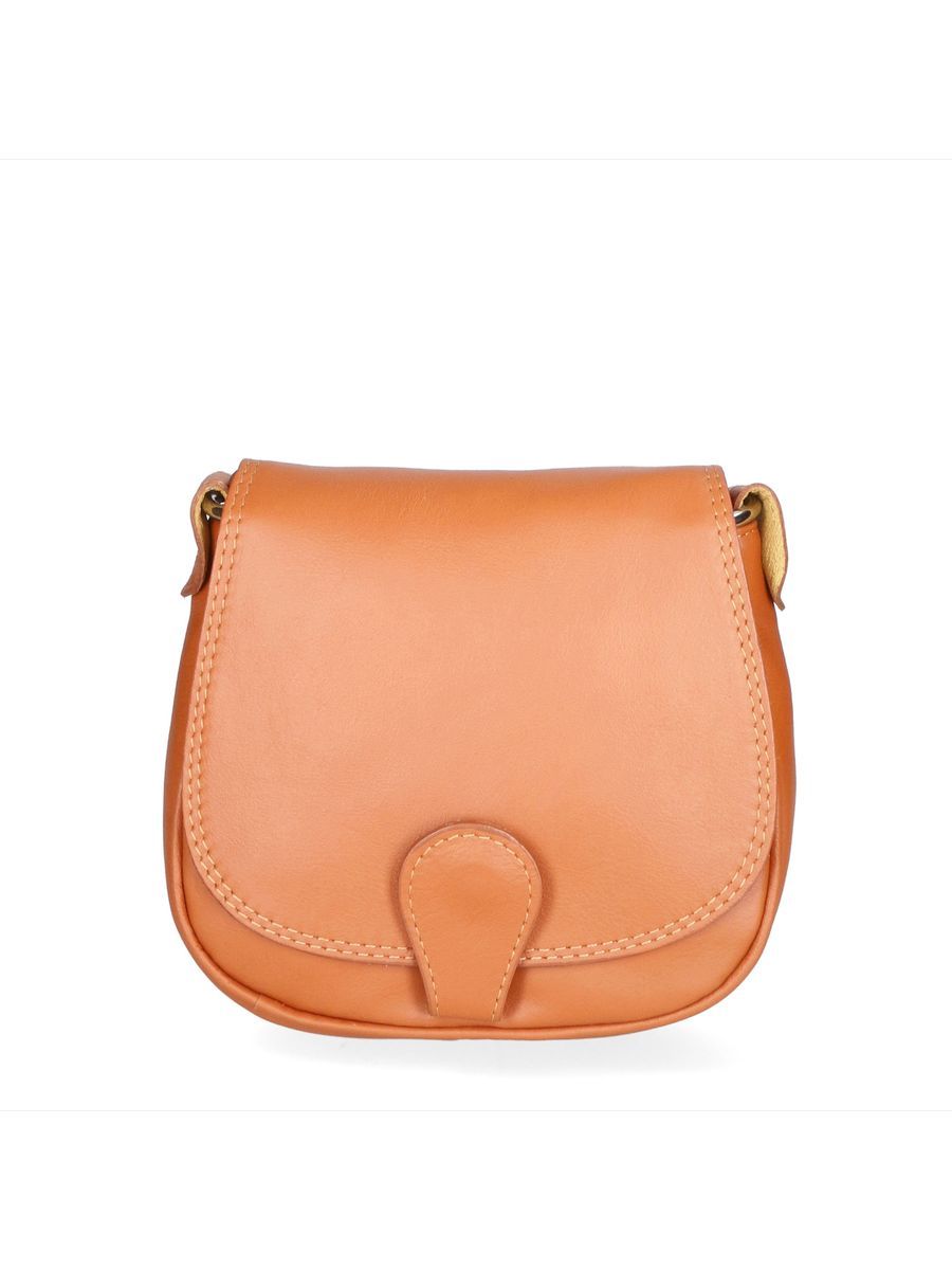 Minimalistische Leder-Satteltasche