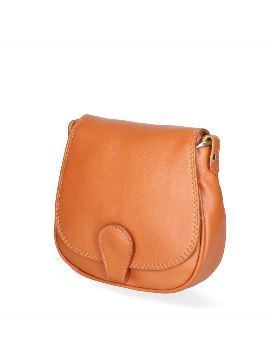 Minimalistische Leder-Satteltasche