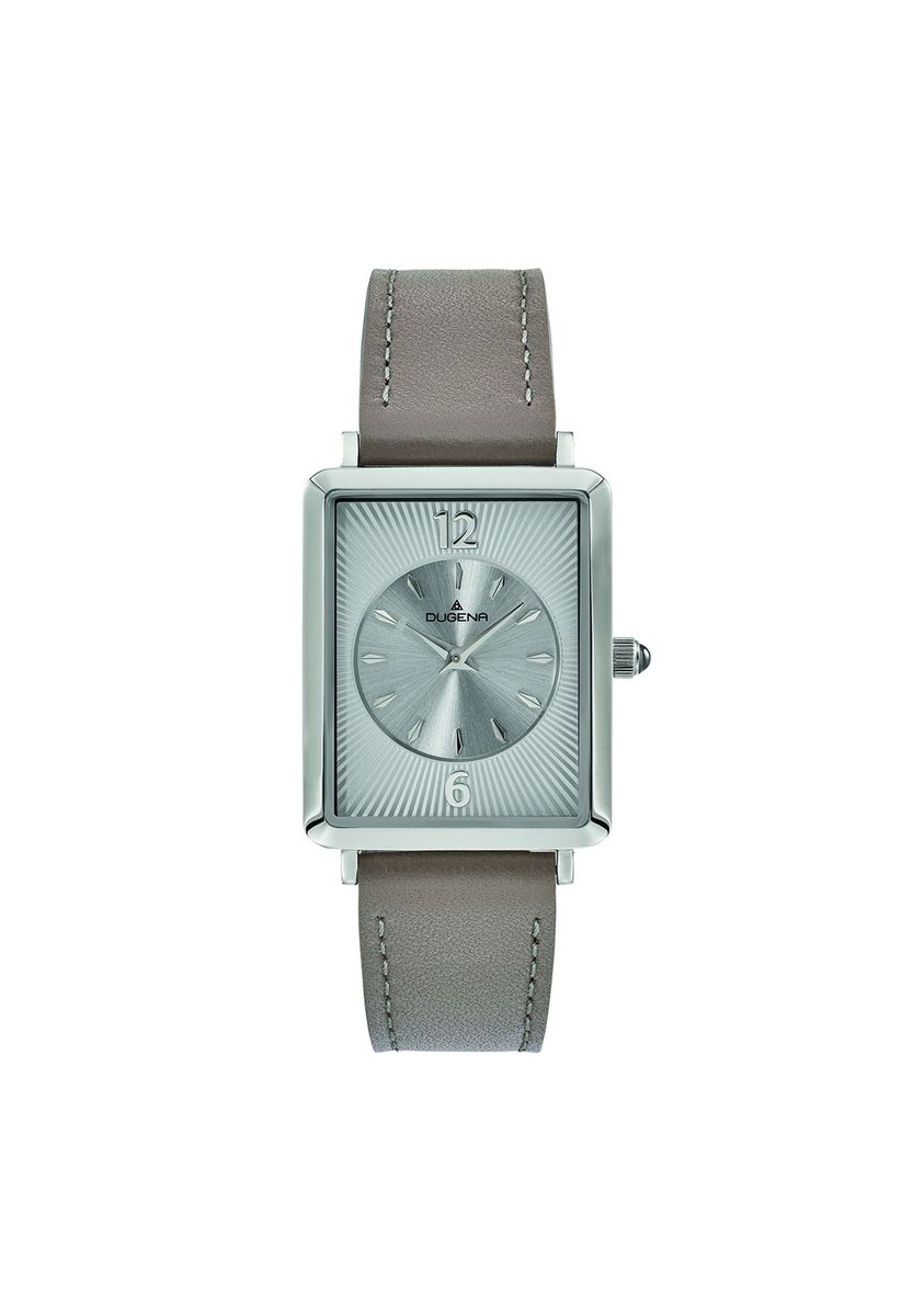 Klassische rechteckige Uhr mit Sonnenschliff