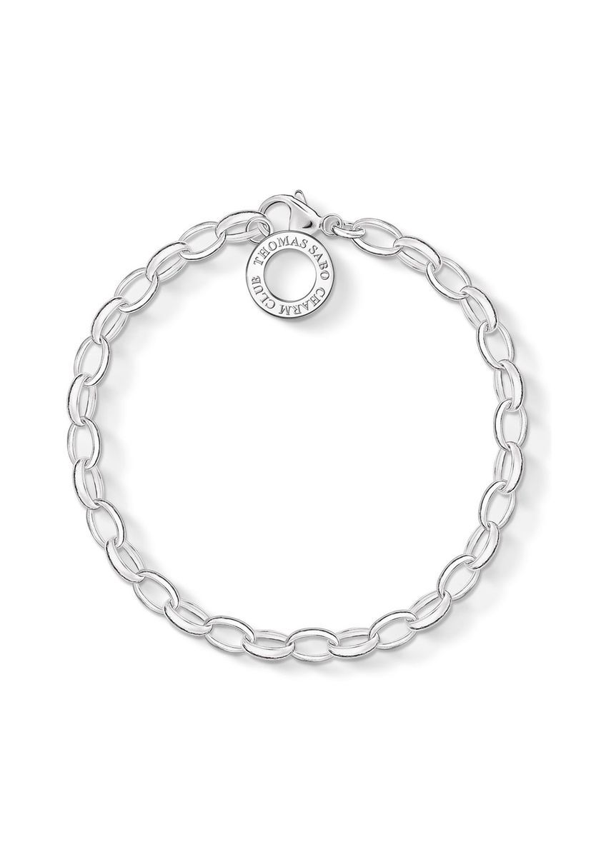Klassisches Gliederketten-Armband aus Sterlingsilber