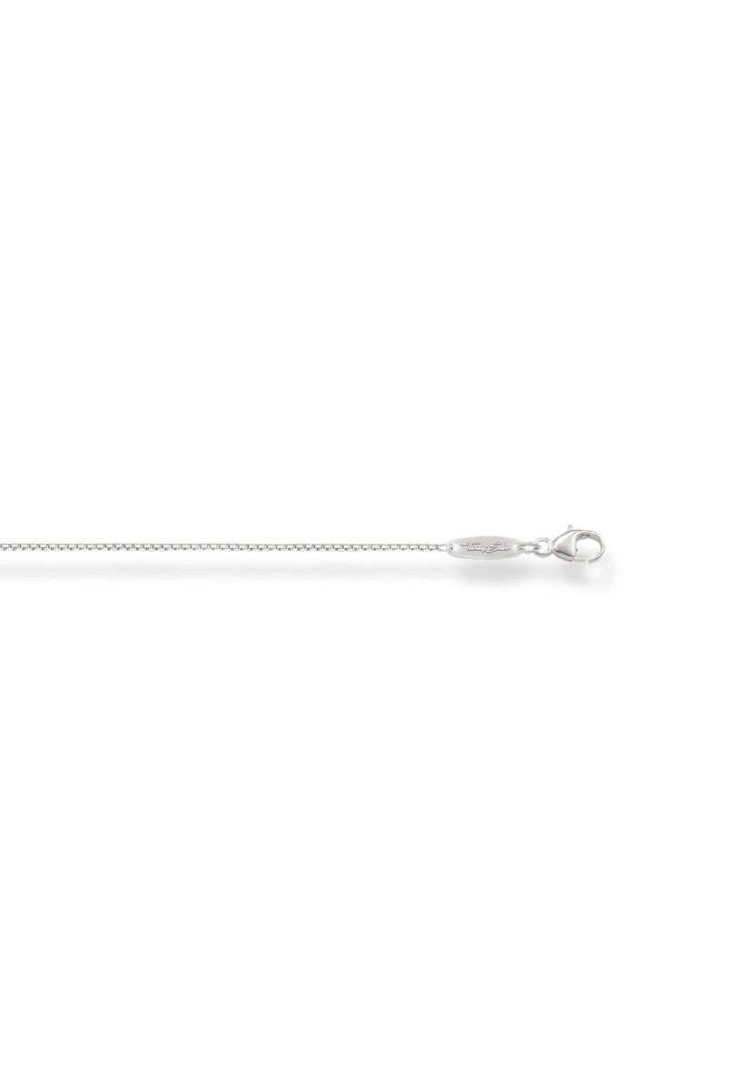 Minimalistische Gliederkette aus Sterlingsilber