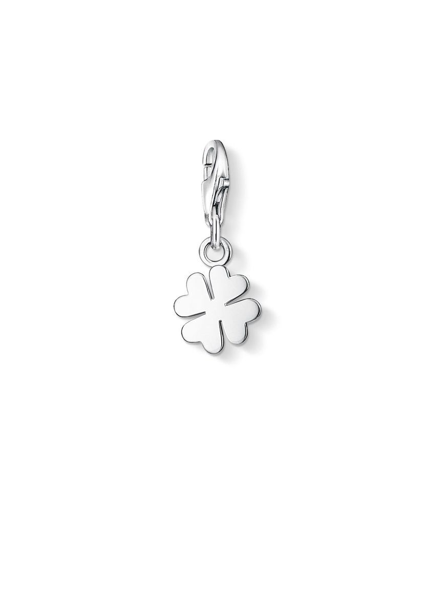 Glücksbringer Kleeblatt Charm-Anhänger