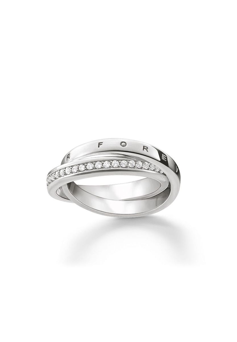 Ineinander verschlungener Together-Forever-Ring