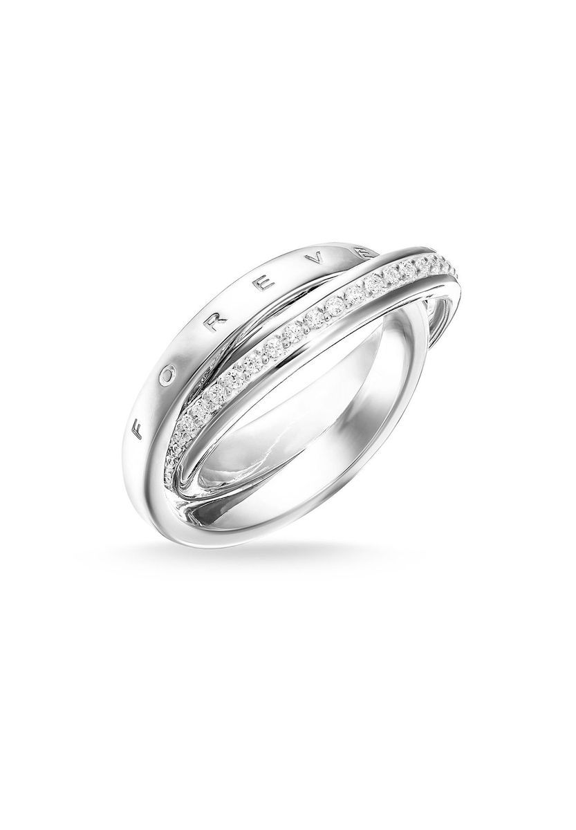 Ineinander verschlungener Together-Forever-Ring