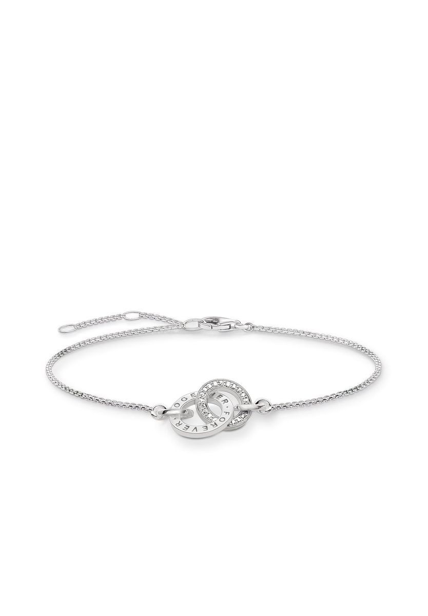 Armband mit ineinander verschlungenen Ringen