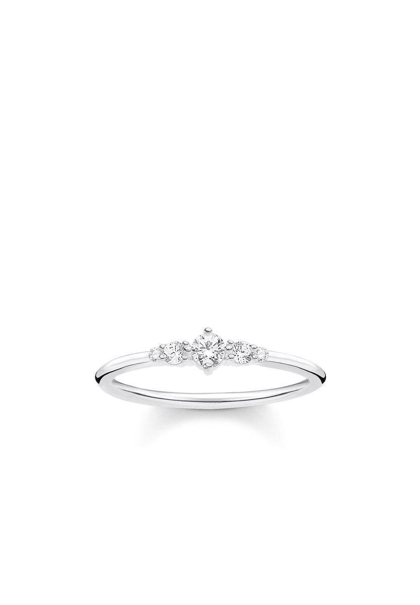 Vintage-Inspirierter Ring mit fünf Steinen