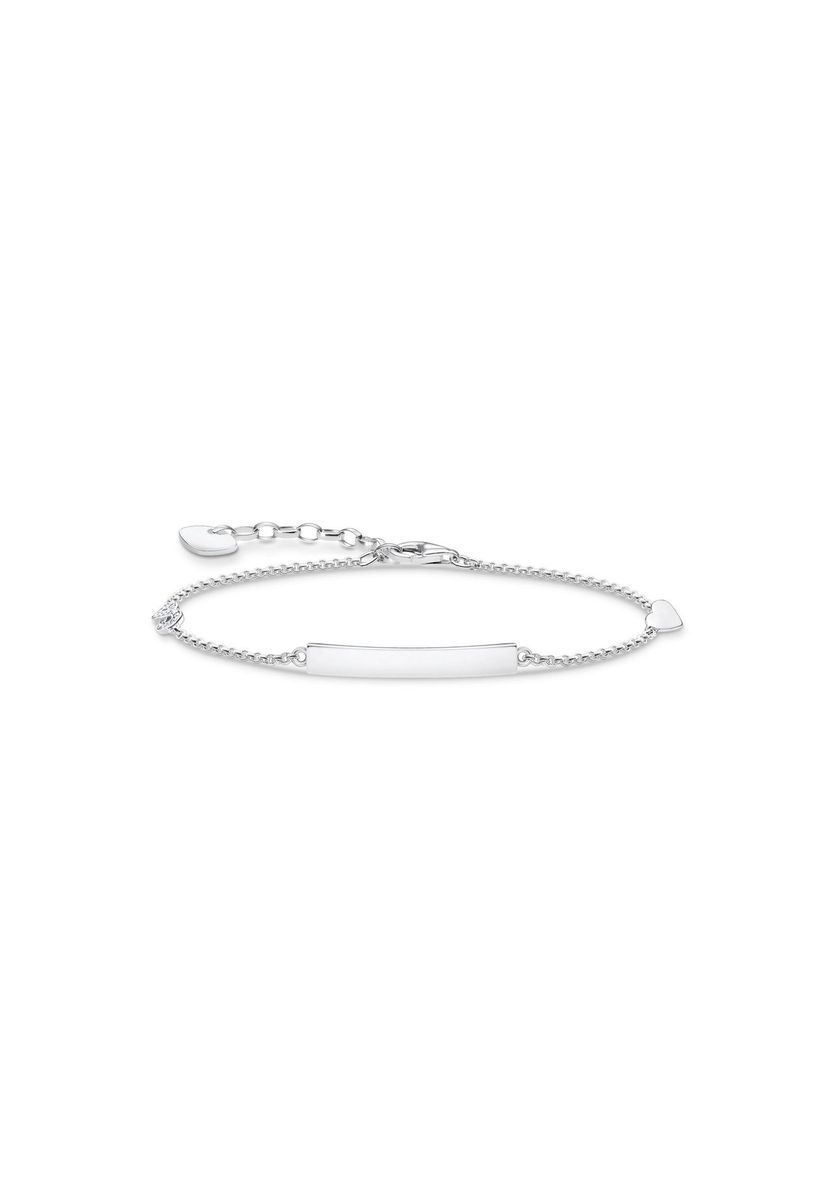 Gravierbares ID-Armband mit Herz