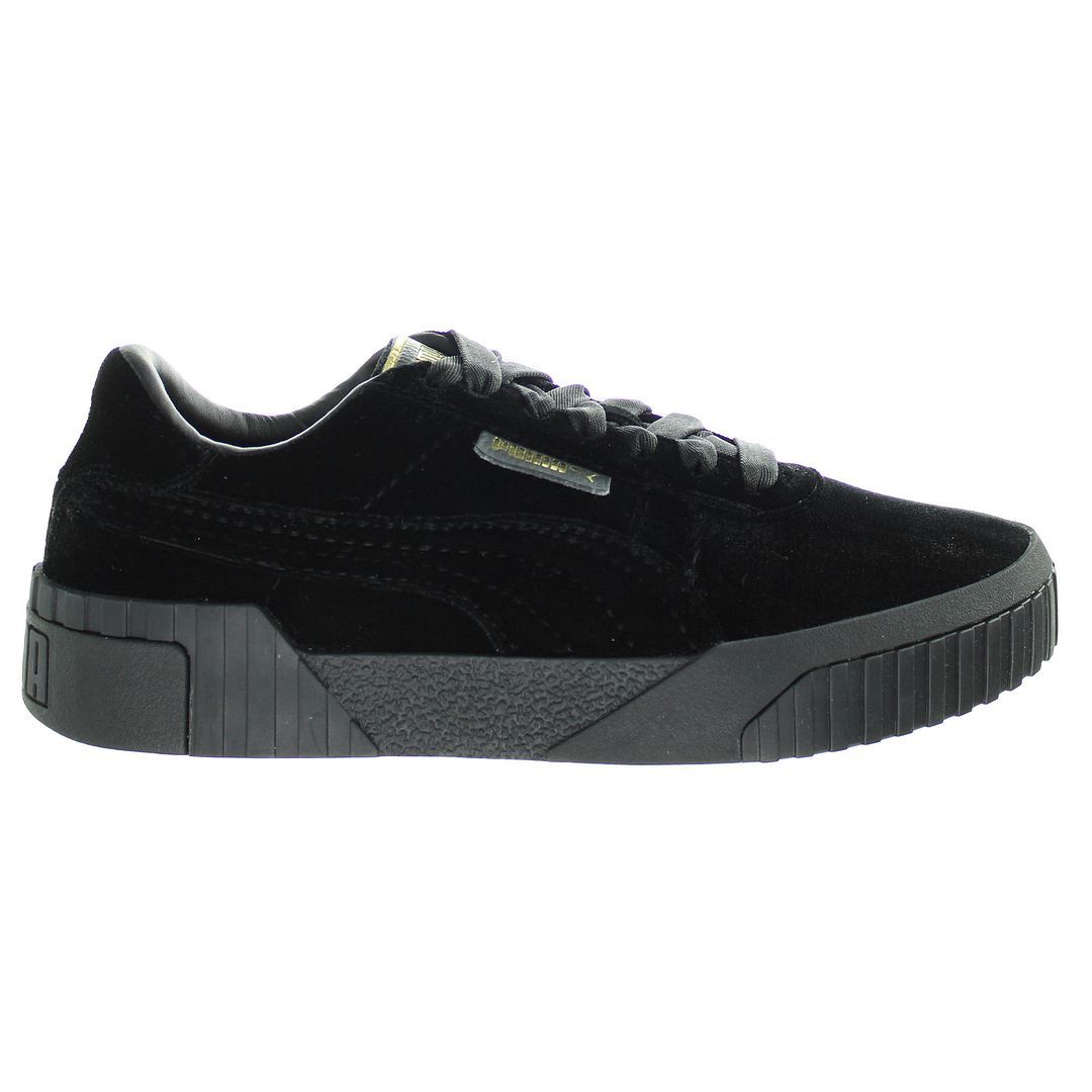 Plateau-Sneaker aus Samt