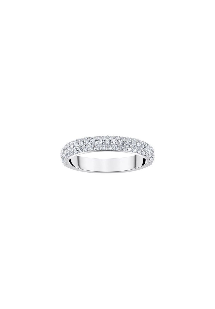 Eleganter Zirkonia-Pavé Bandring