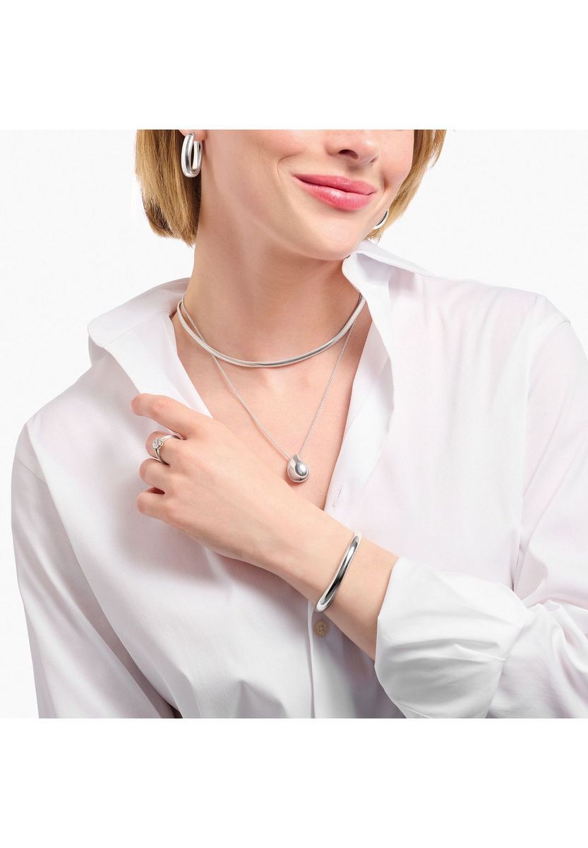 Elegante flache Schlangenkette