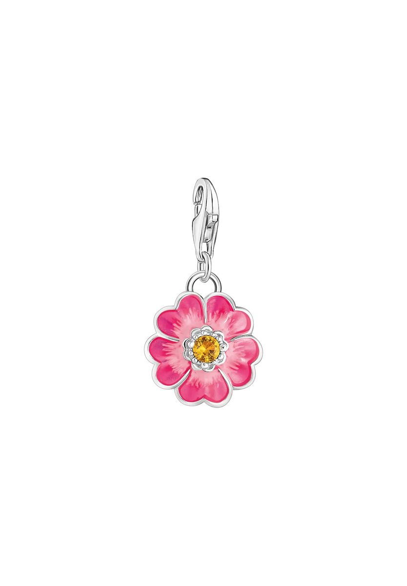 Funkelnder Zirkonia Herz-Charm