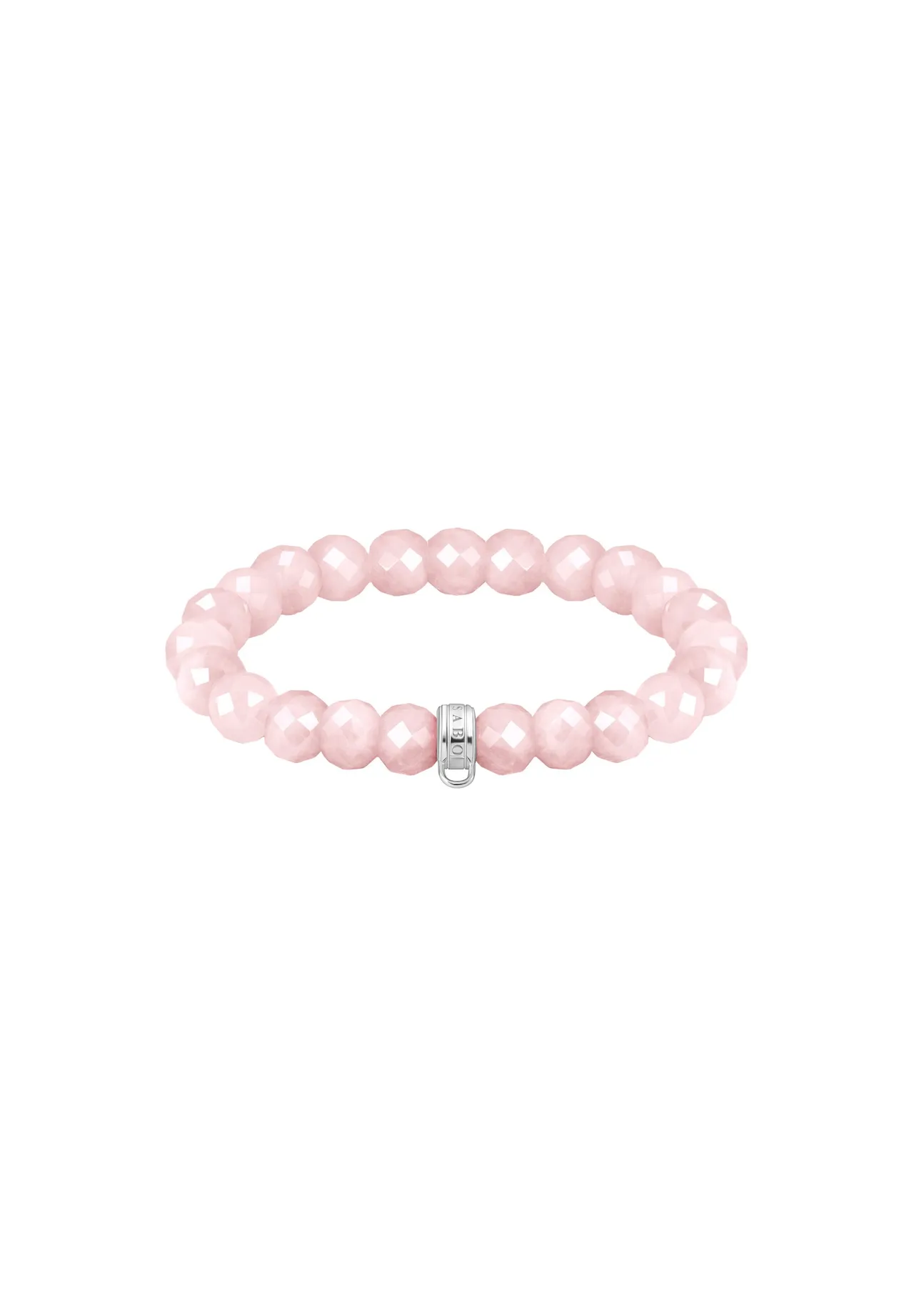 Facetierter Herz-Zirkonia-Charm