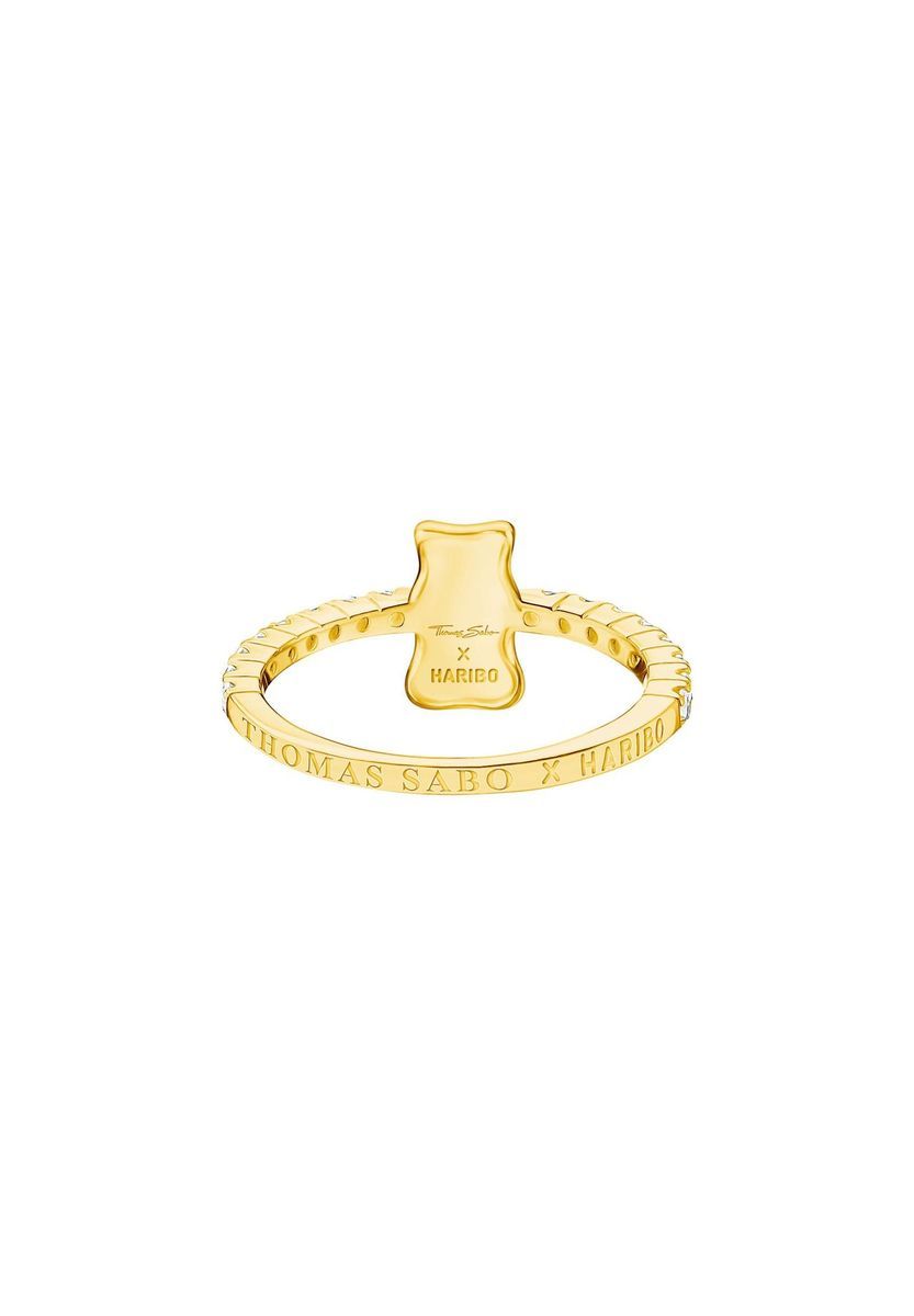 HARIBO Goldbär Ring mit Steinen