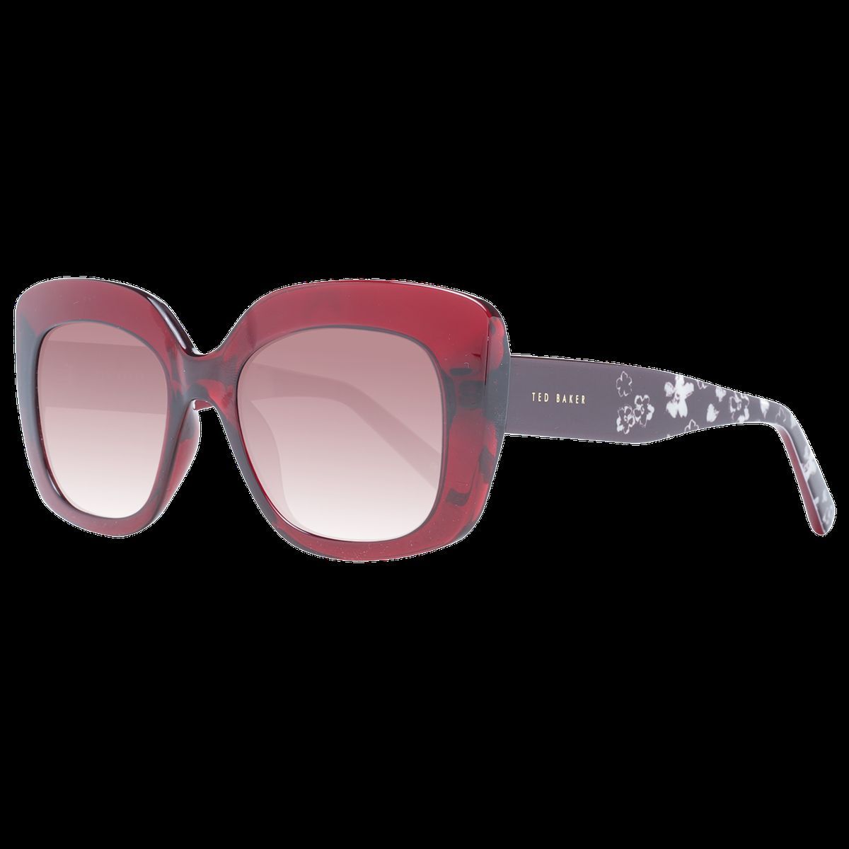 Übergroße Cat-Eye-Sonnenbrille mit Farbverlauf