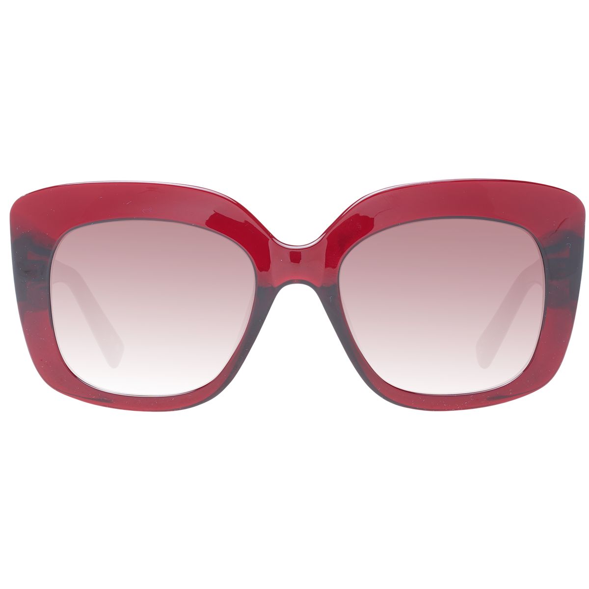 Übergroße Cat-Eye-Sonnenbrille mit Farbverlauf