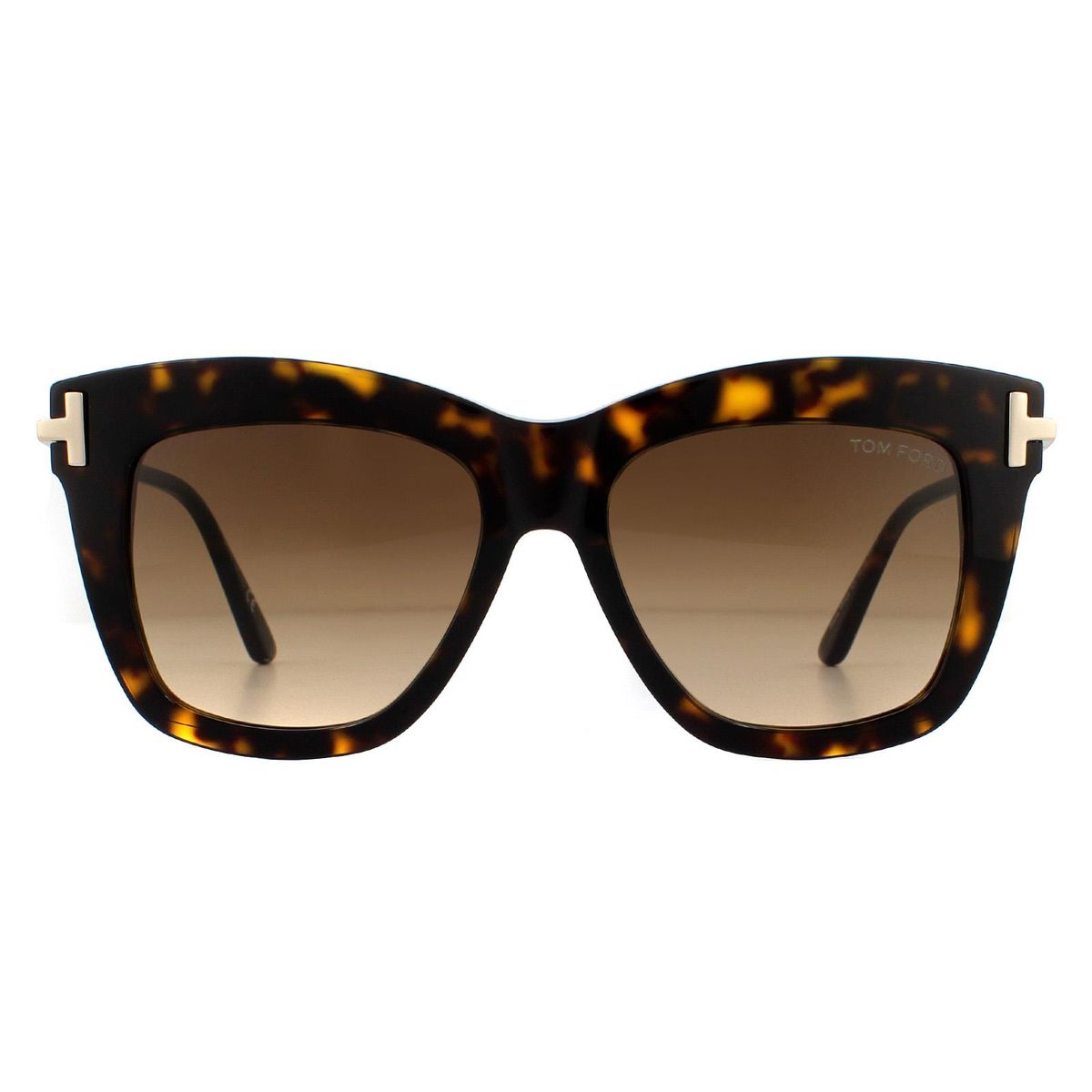 Elegante quadratische Sonnenbrille mit T-Detail
