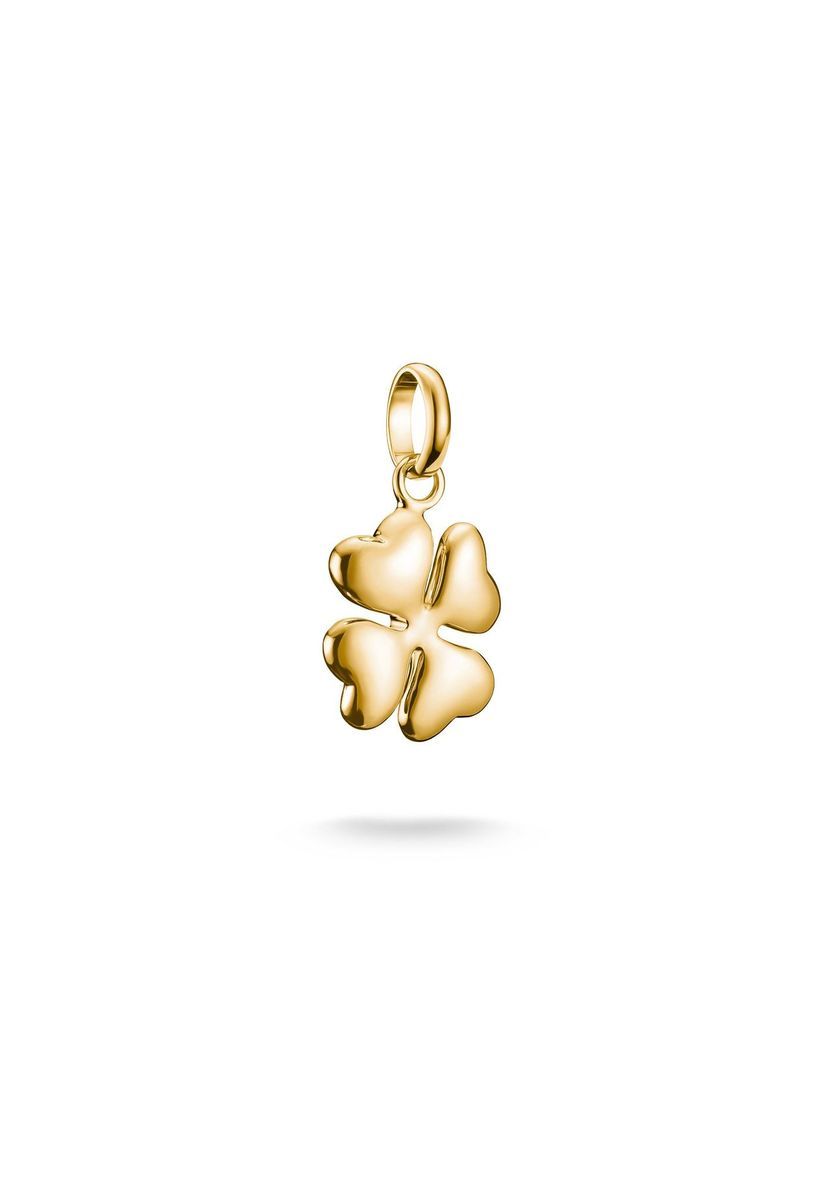 3D-Glücksklee Charm-Anhänger