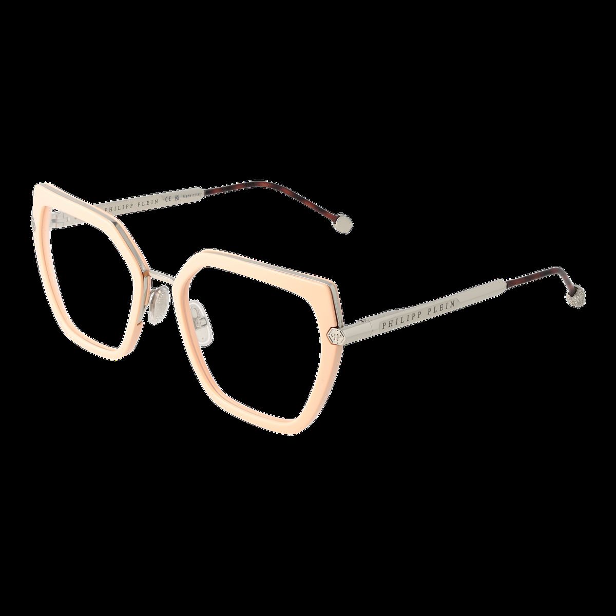 Architektonische geometrische Cateye-Brille