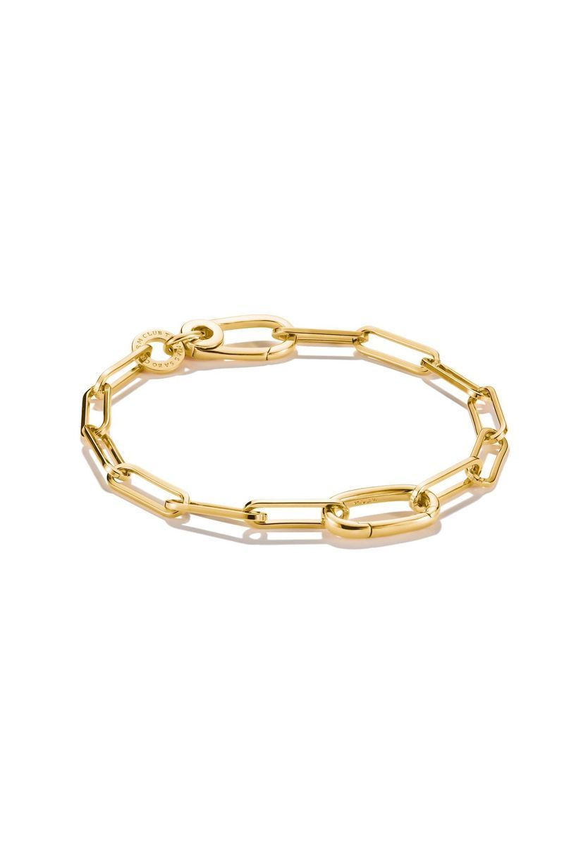 Paperclip-Gliedarmband für Charms