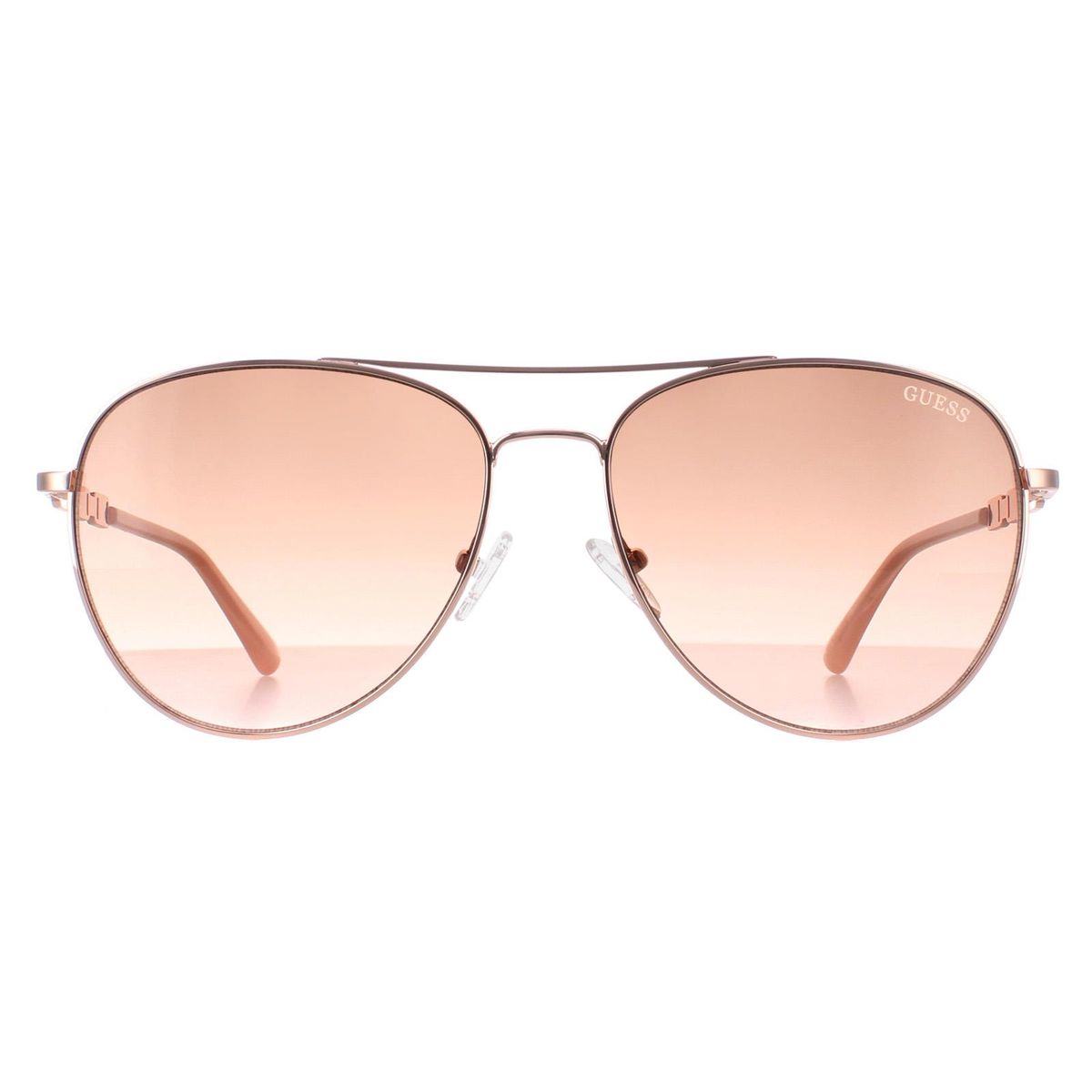 Elegante Pilotenbrille mit Strass-Details