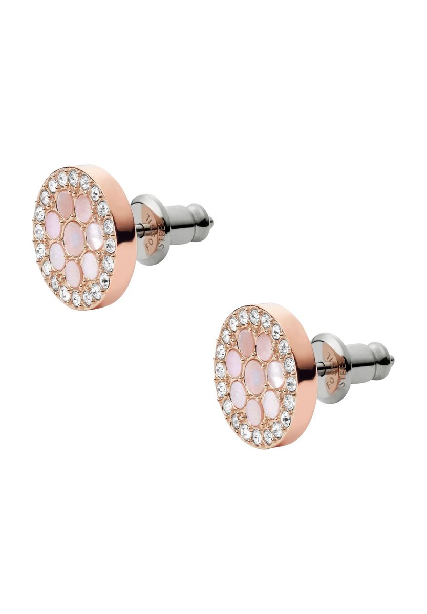 Elegante Runde Mosaik Ohrstecker