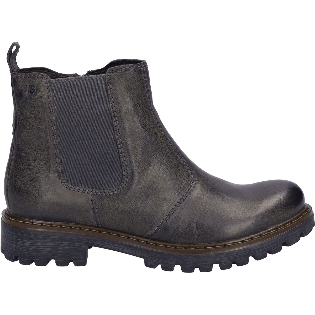 Rustikale Chelsea-Boots aus Leder