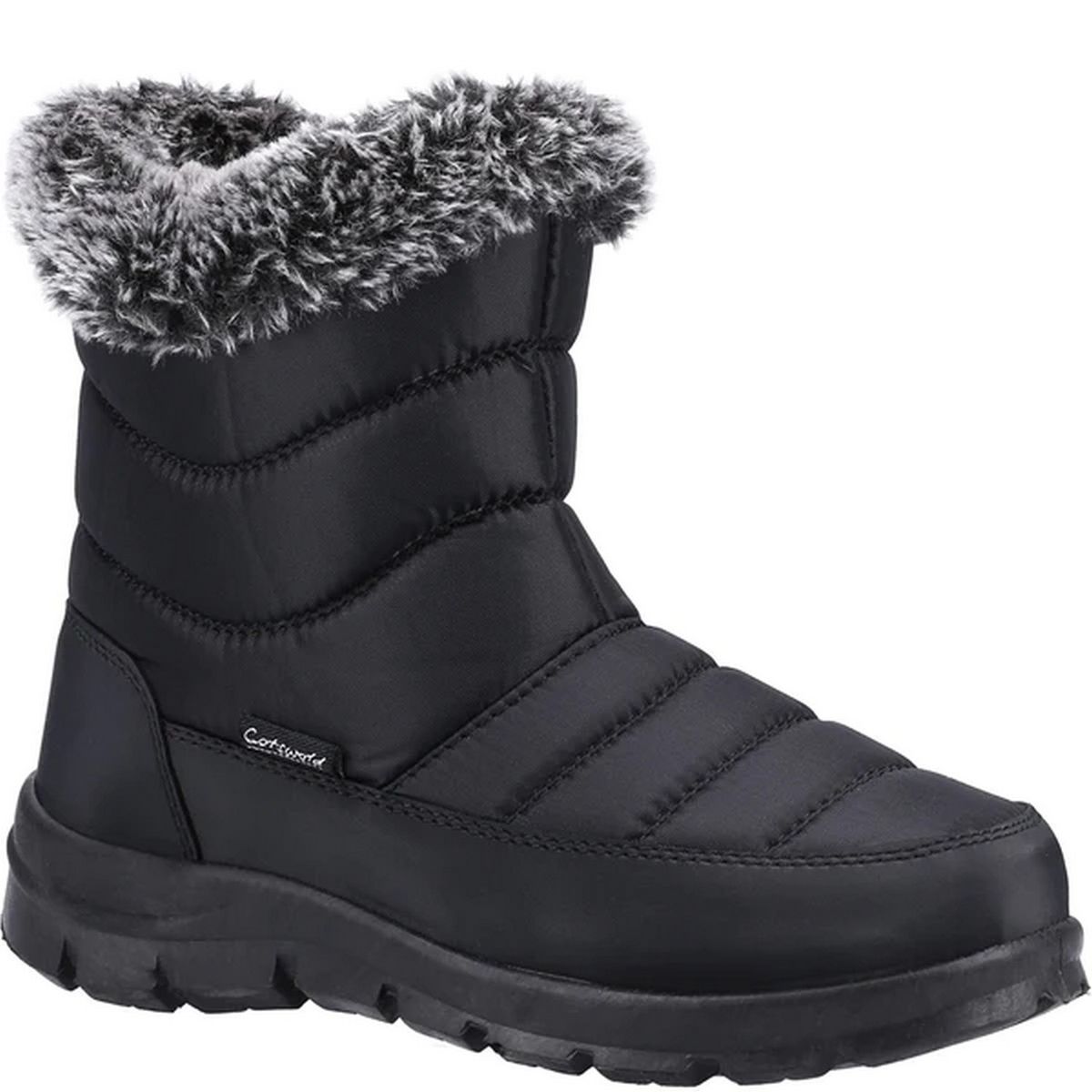 Gesteppte wasserdichte Schneestiefel