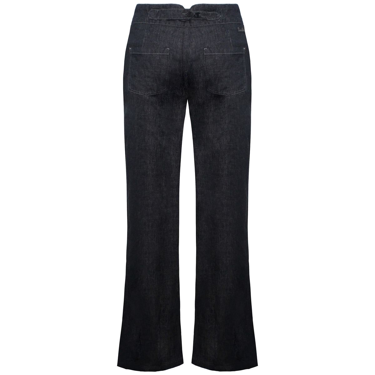 Entspannte Matrosenhose mit weitem Bein