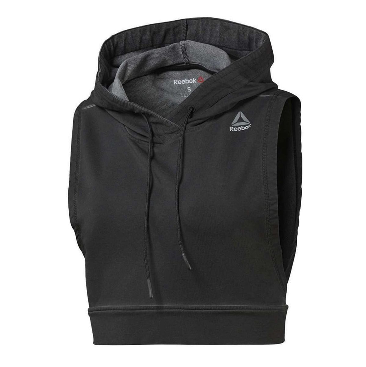 Kurzer Ärmelloser Trainings-Hoodie