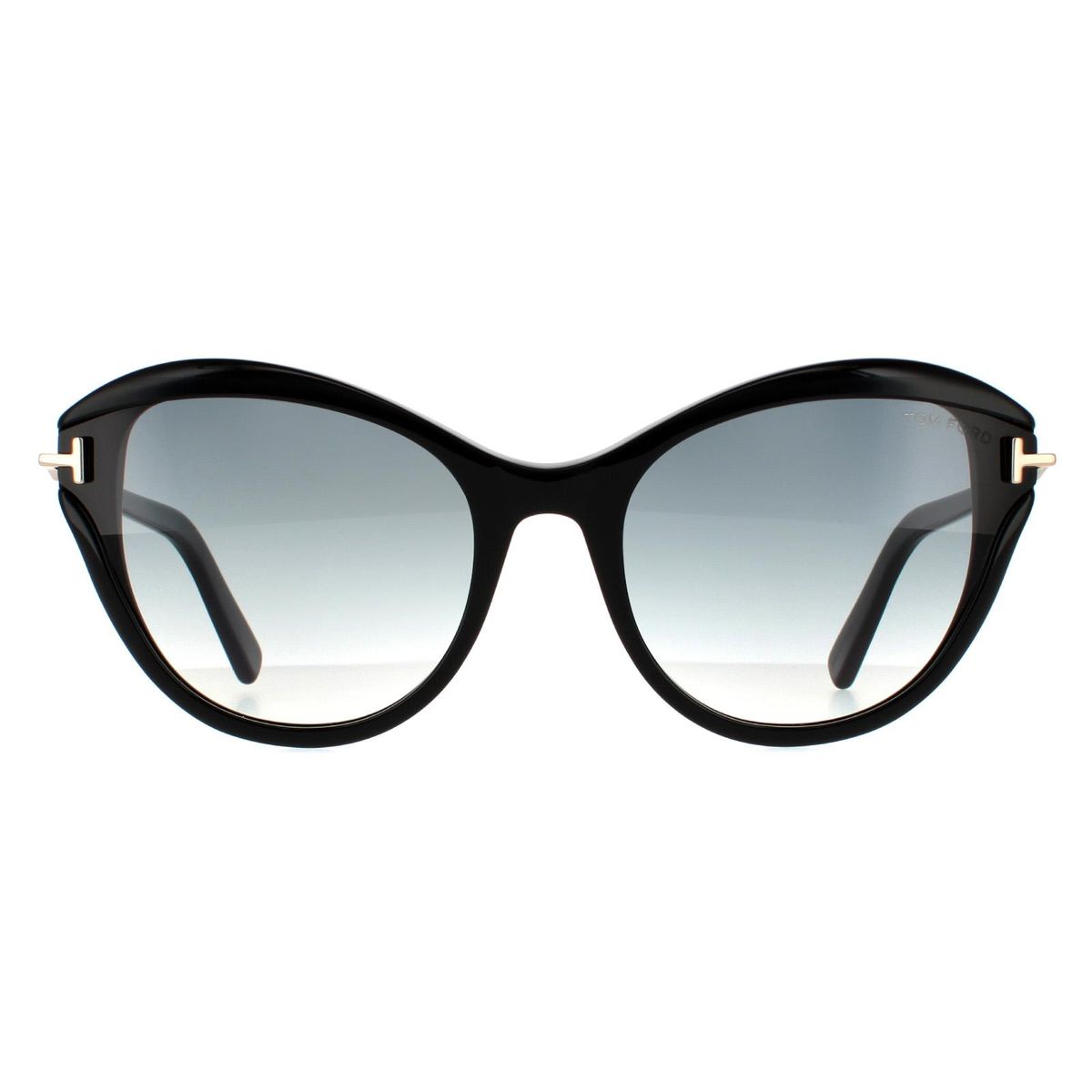 Elegante Cat-Eye-Sonnenbrille mit Signature-Hardware