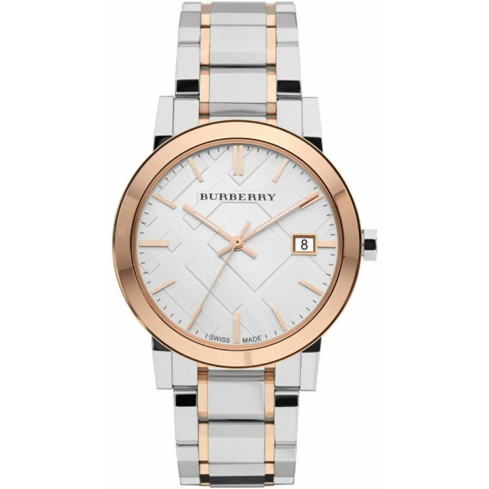 Zweifarbige Armbanduhr The City