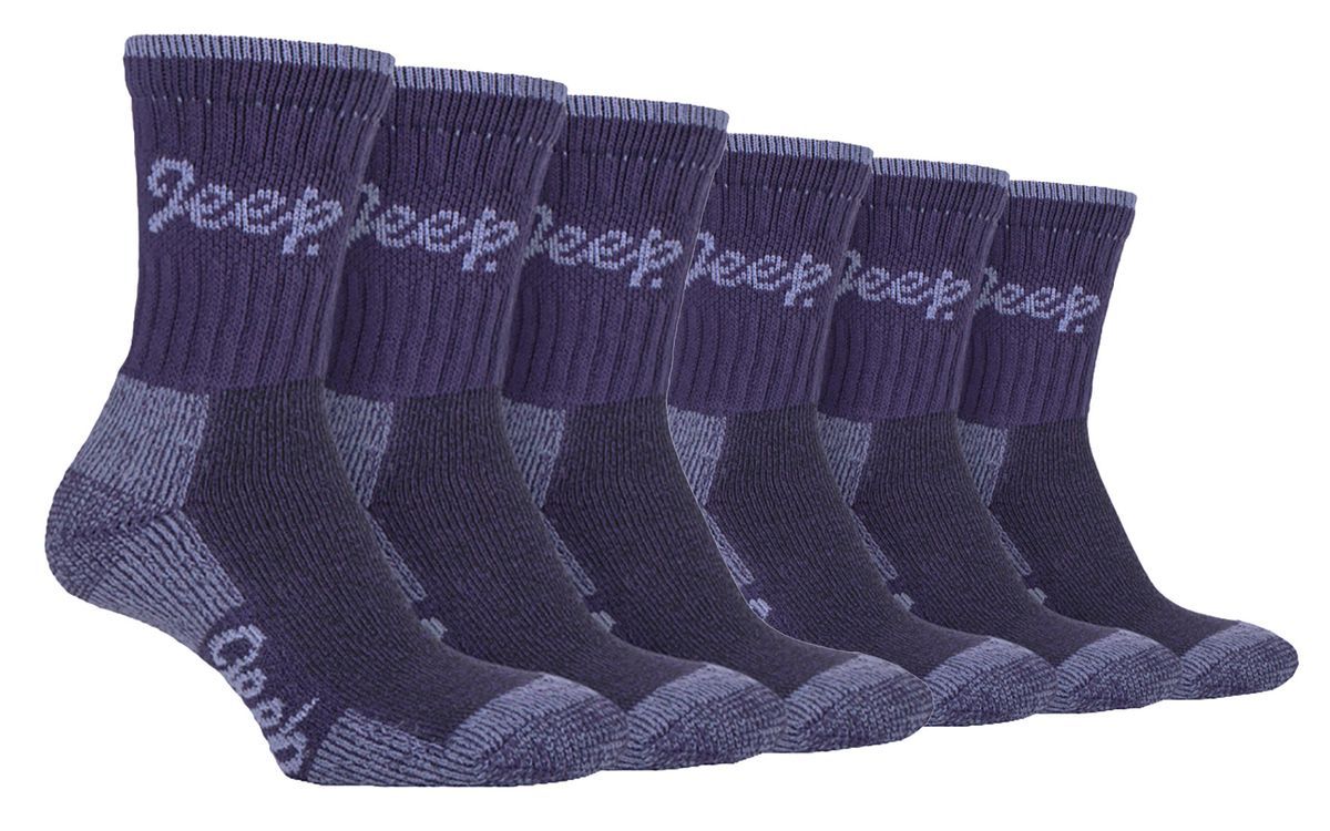 Gepolsterte Baumwoll-Wandersocken