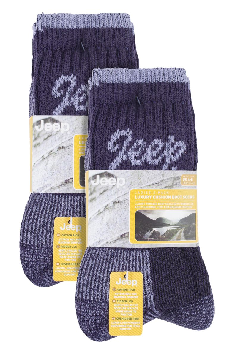 Gepolsterte Baumwoll-Wandersocken