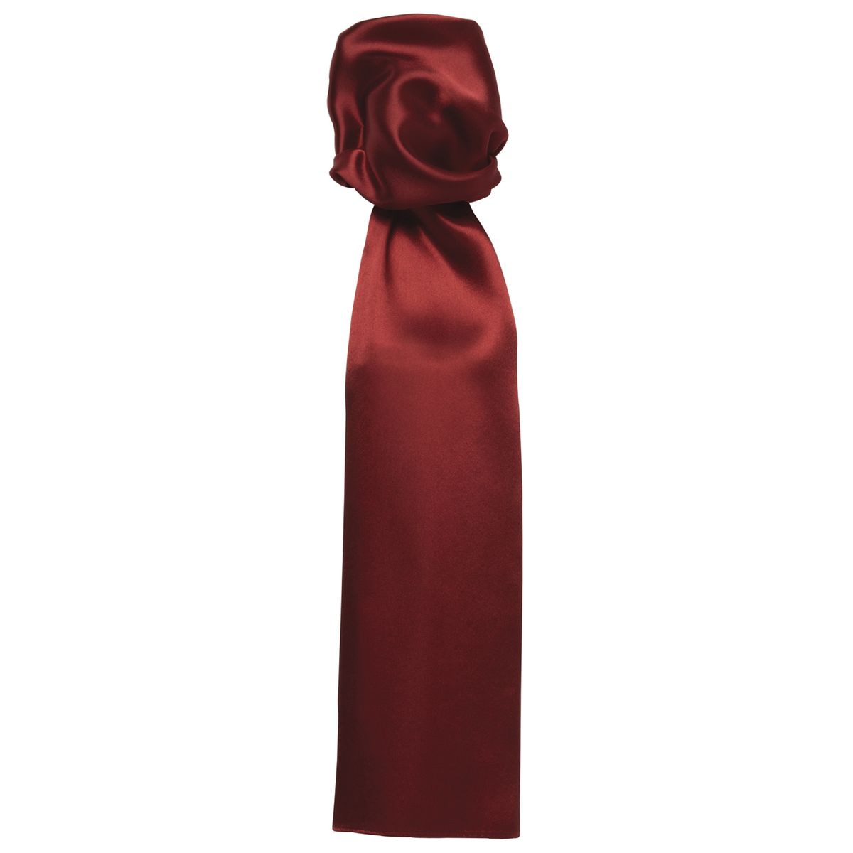 Eleganter Satin Halstuch Schal