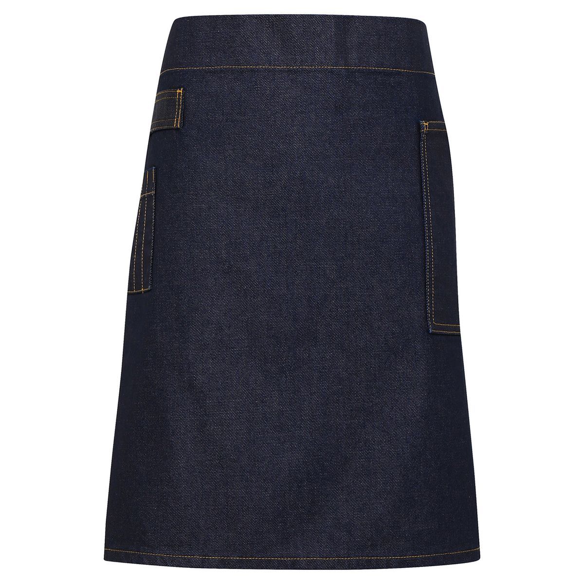 Gewachste Denim Hüftschürze