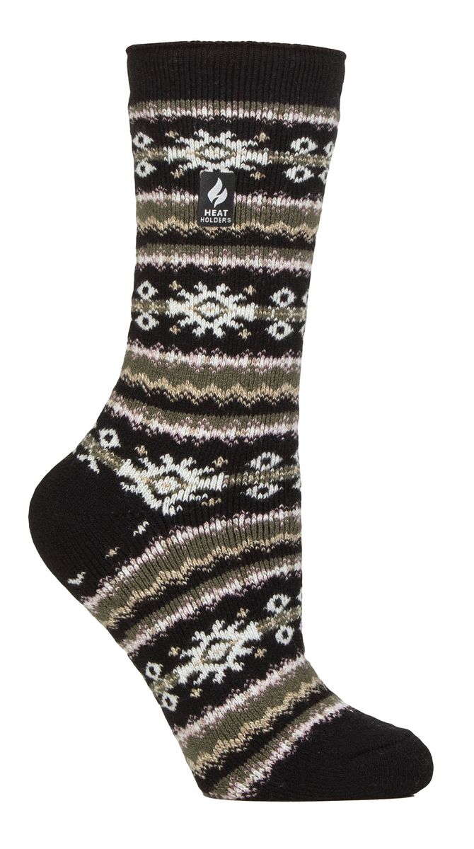 Thermosocken mit nordischem Muster