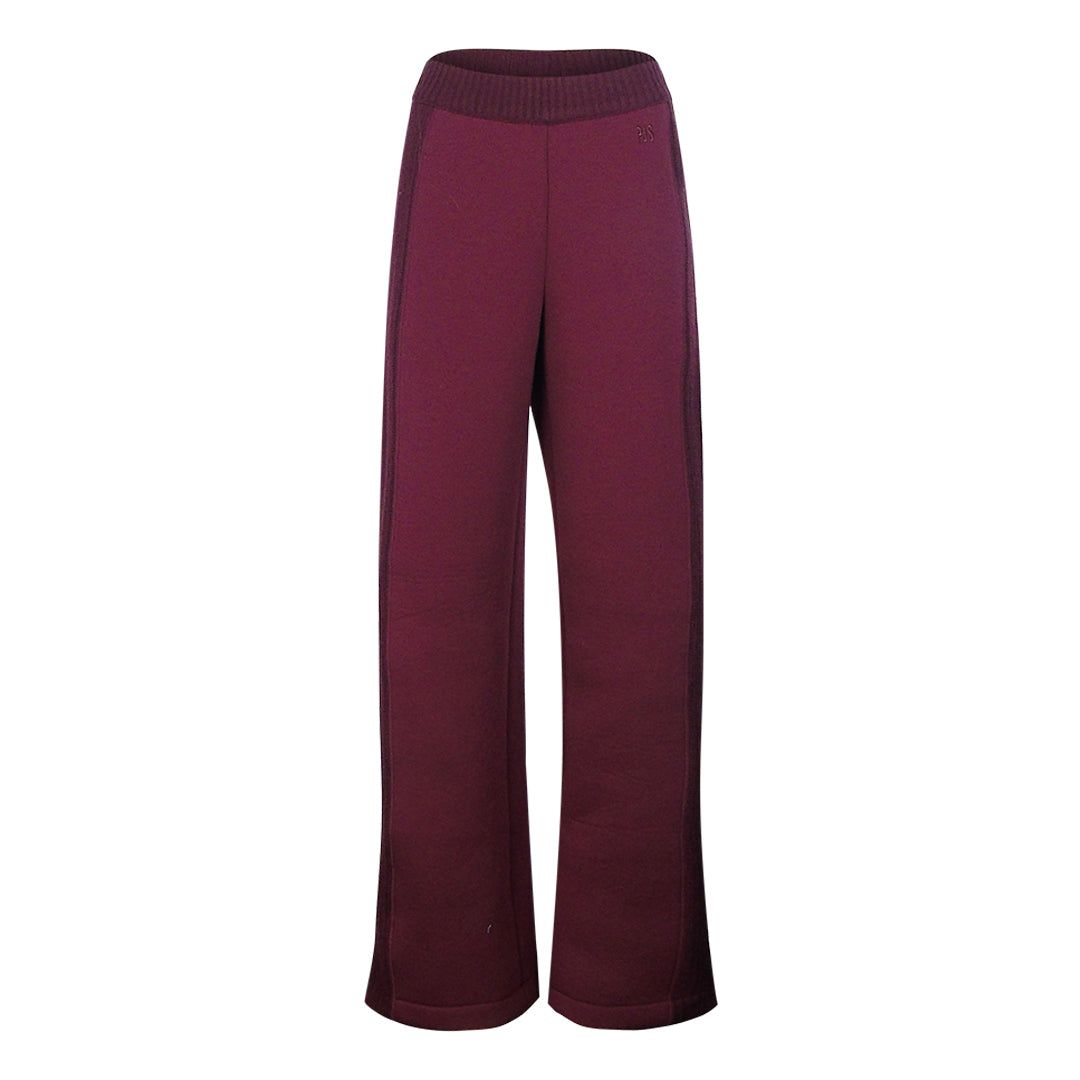 Weit geschnittene Lounge-Hose mit hohem Bund