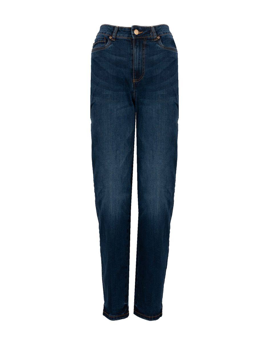 Hochtaillierte Jeans mit Balloon-Bein