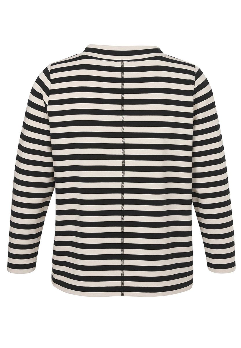 Grafisches Sweatshirt mit Mustermix