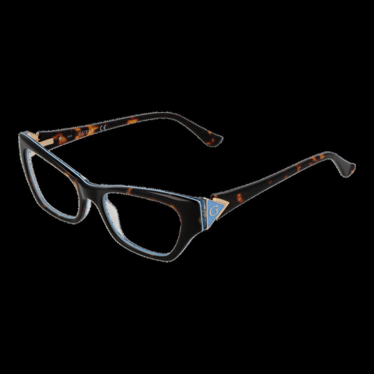 Elegante Cat-Eye-Brille in Schildpatt-Optik