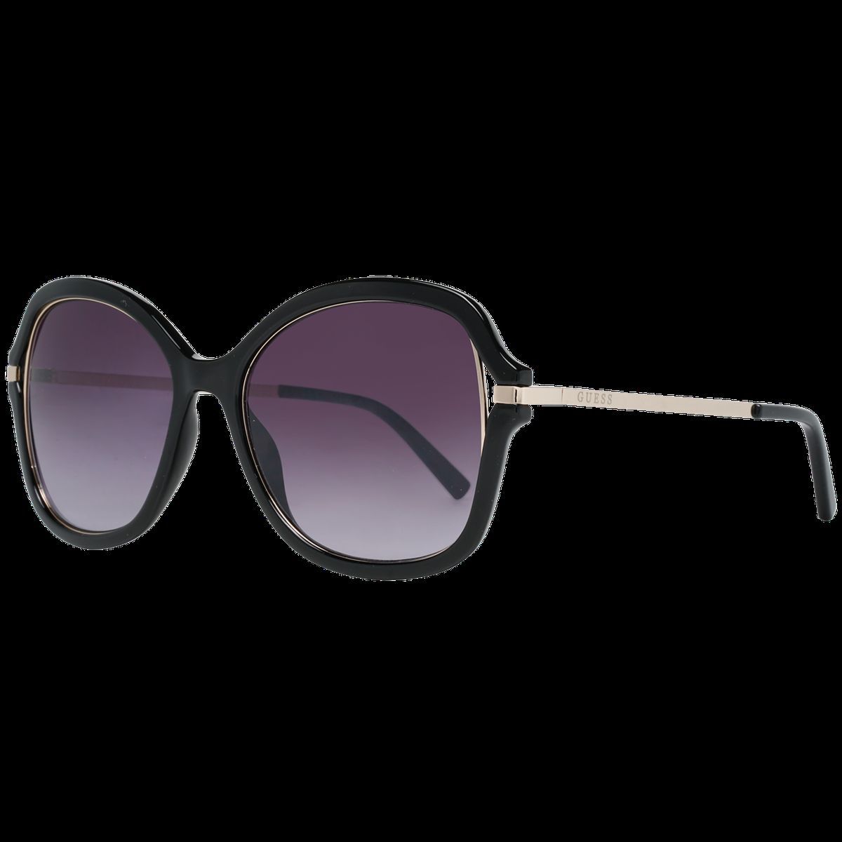 Übergroße Butterfly-Sonnenbrille mit Farbverlauf