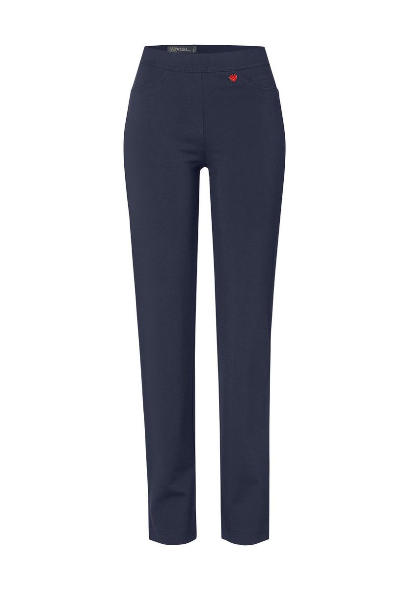 Slim-Fit Jersey-Hose mit Schlupfbund