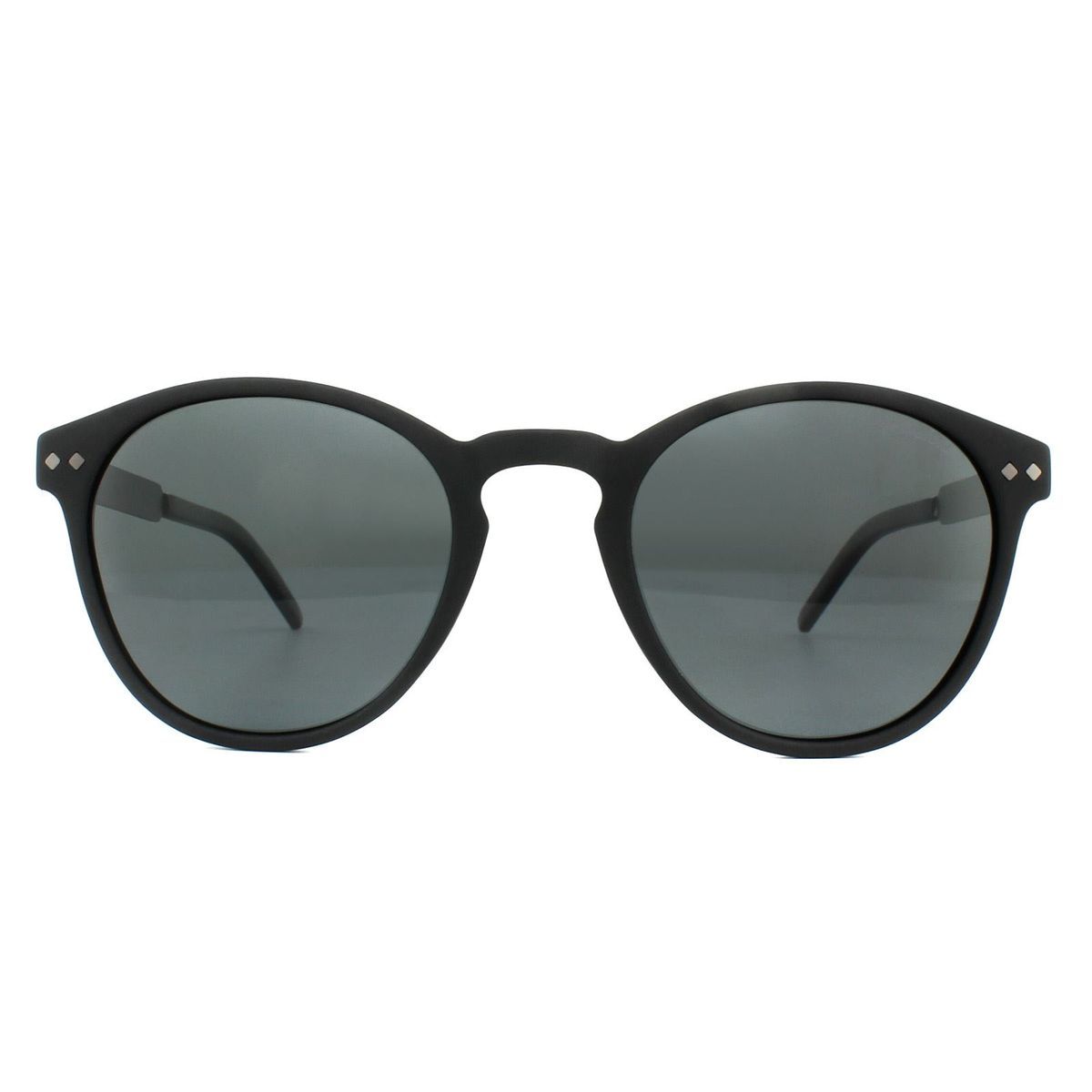 Runde Retro-Sonnenbrille mit Schlüssellochsteg