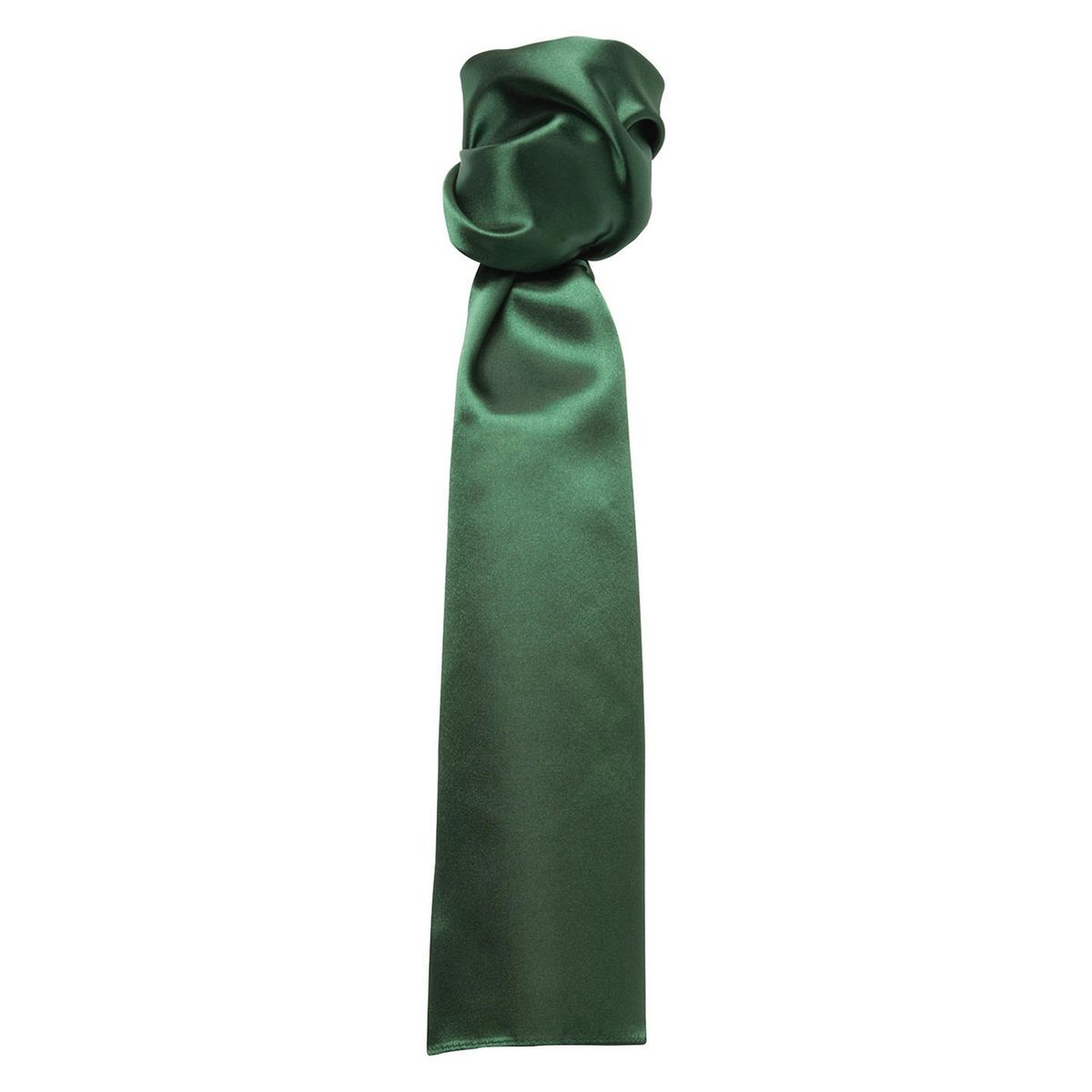 Glatter Satin-Schal Unifarben
