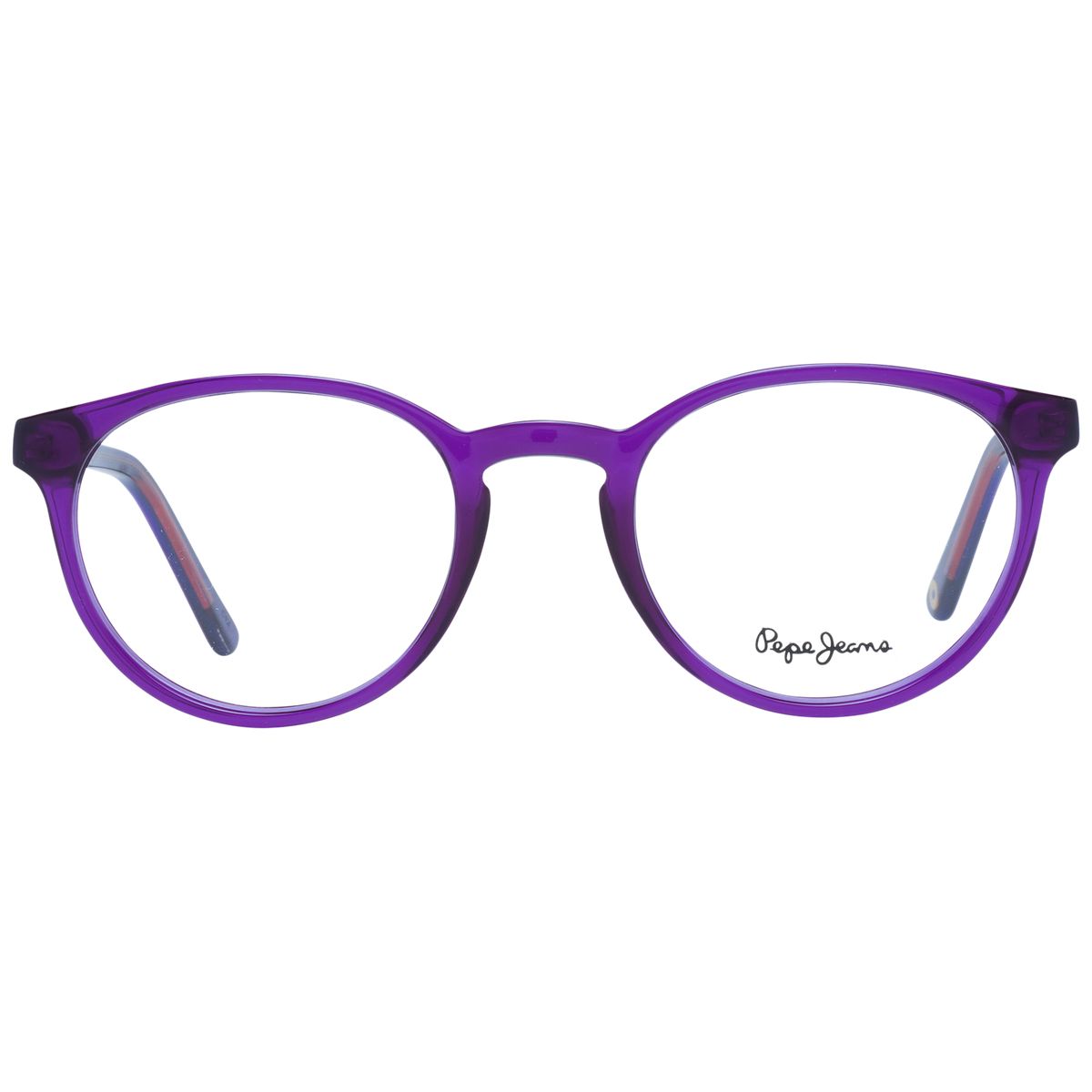 Klassische runde Acetat-Brille