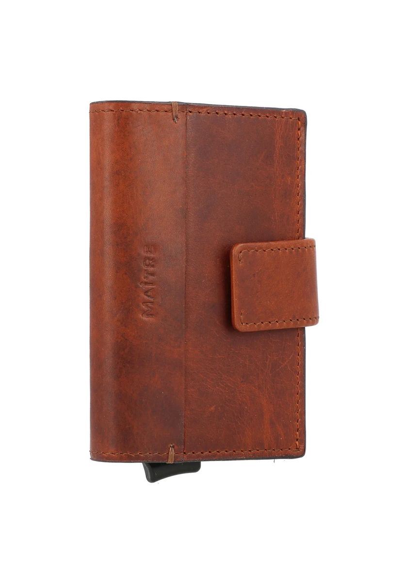 Leder-Kartenetui mit RFID-Schutz